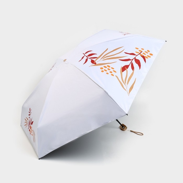 Зонт женский &laquo;Осеннее настроение&raquo;, 6 спиц, складывается в размер телефона.