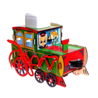 Бизиборд &laquo;Паровозик&raquo;