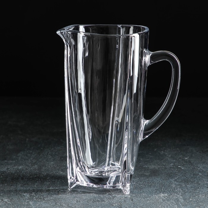 Набор для напитков из стекла &laquo;Королевство&raquo;, 7 предметов: кувшин 1,3 л, 6 стаканов 400 мл