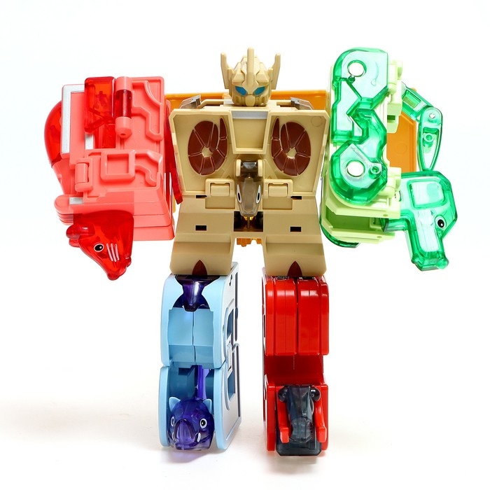 Робо-буквы «Звери», набор 6 в 1, трансформируются, собираются в 1 робота Робо-буквы «Звери», набор 6 в 1, трансформируются, собираются в 1 робота