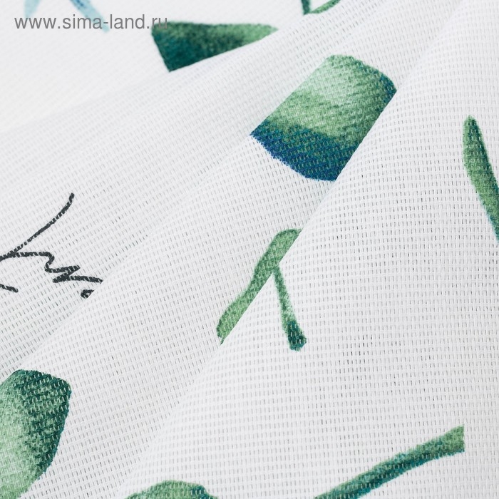 Скатерть "Доляна" Eucalyptus 220х144 см, 100% хлопок, 164 г/м2