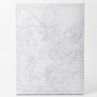 Картина по номерам с подрамником и поталью &laquo;Взгляд&raquo;, 30 х 40 см