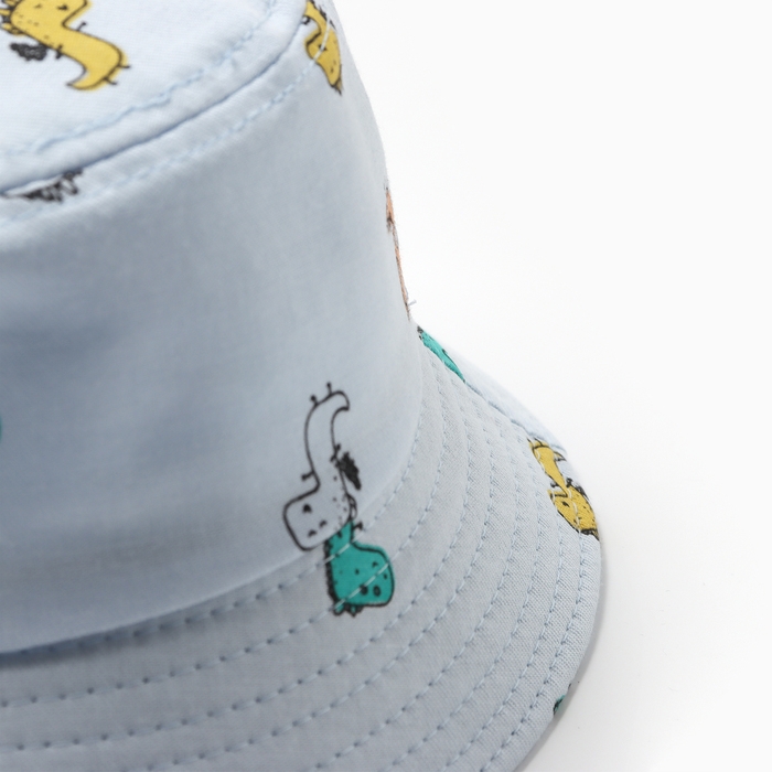 Панама Детская KAFTAN "Дино" р.50 голубой