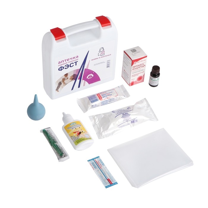 Аптечка для мамы и малыша ФЭСТ №1, для повседневного ухода Аптечка для мамы и малыша ФЭСТ №1, для повседневного ухода