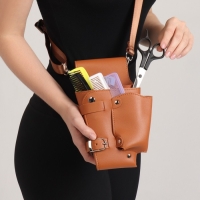 Сумка для мастера, 23 × 13,7 см, длина ремня 117 см, цвет МИКС Сумка для мастера, 23 × 13,7 см, длина ремня 117 см, цвет МИКС