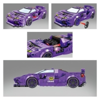 Конструктор Гонка &laquo;Скелер&raquo;, световые эффекты, 281 деталь