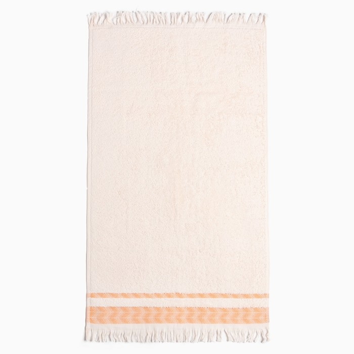 Полотенце махровое LoveLife &laquo;Муссон&raquo; 70х120 см, оранжевый, 100% хлопок, 500 гр/м2