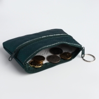Кошелёк женский на молнии, цвет зелёный Кошелёк женский на молнии, цвет зелёный
