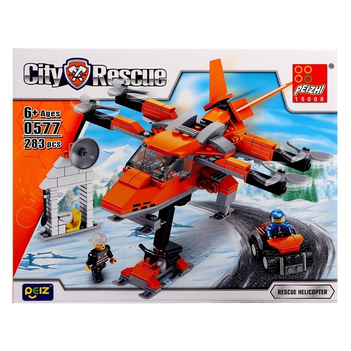Конструктор Город &laquo;МЧС - Горы&raquo;, 283 детали