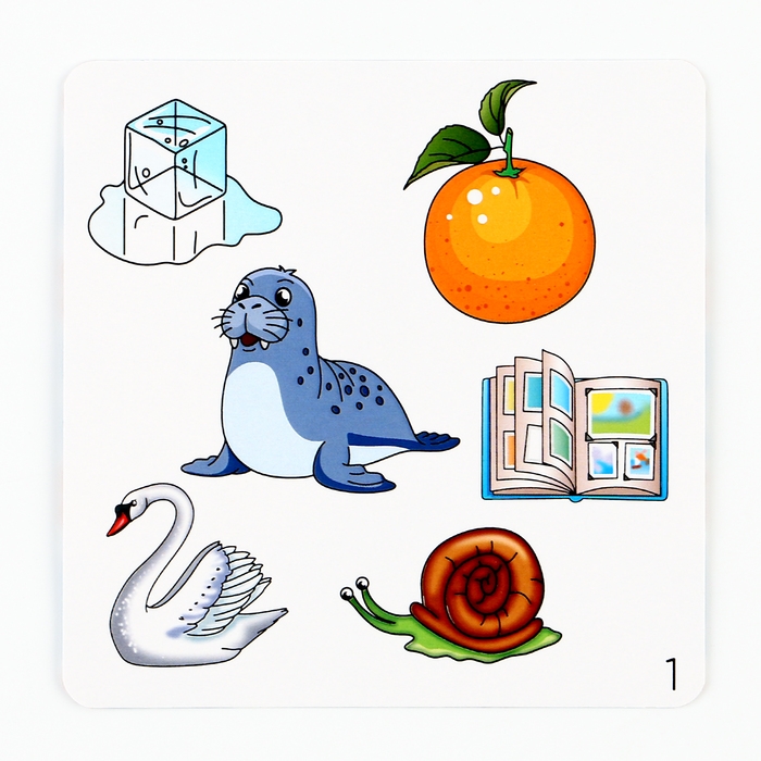 Набор карточек &laquo;Лого-доббль. Звук Ль&raquo;