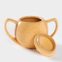 Сахарница керамическая &laquo;Каракум&raquo;, 400 мл, d=7 см