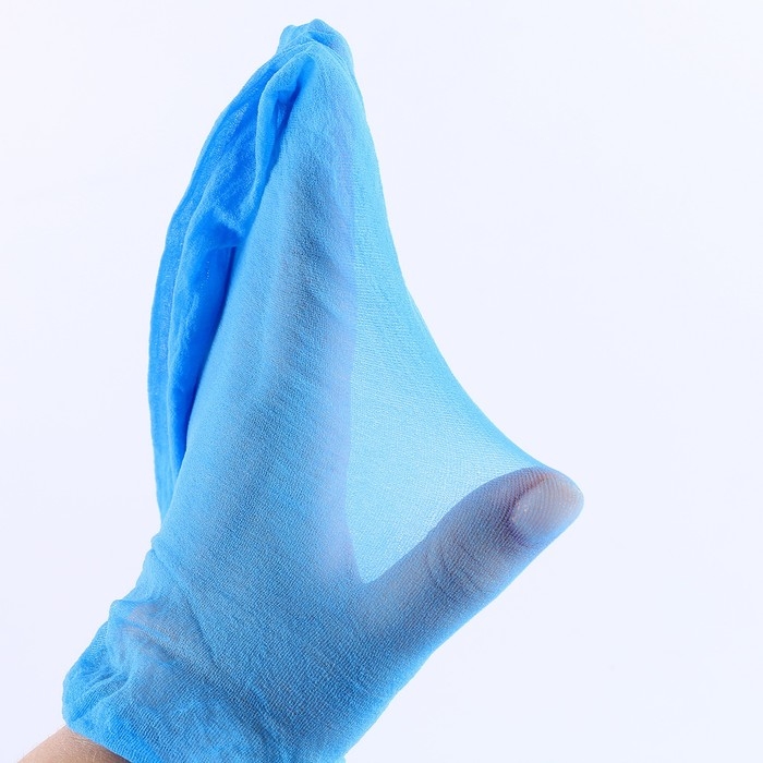 Капрон для кукол и цветов, набор 4 шт., размер 1 шт. &mdash; 45 &times; 6 см, цвет небесный