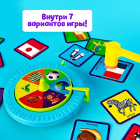 Настольная игра на реакцию &laquo;Хлоп-шлёп&raquo;, молоточки, до 4 игроков, 3+