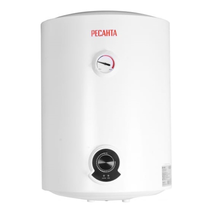 Водонагреватель Водонагреватель "Ресанта" ВН-30К, накопительный, 1500 Вт, 30 л, белый