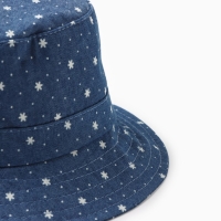 Панама детская MINAKU "Звёздочки", цвет синий, р-р 46 Панама детская MINAKU "Звёздочки", цвет синий, р-р 46