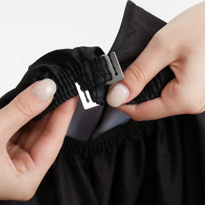 Пеньюар парикмахерский &laquo;Man&raquo;, цвет чёрный