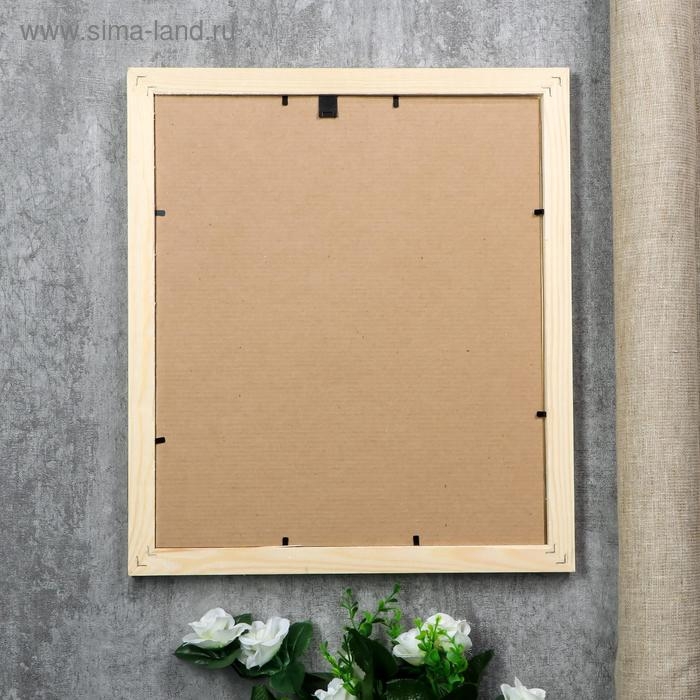 Фоторамка сосна 35 30х35 см бесцветная