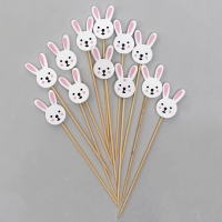 Шпажки «Зайка», в наборе 12 штук Шпажки «Зайка», в наборе 12 штук