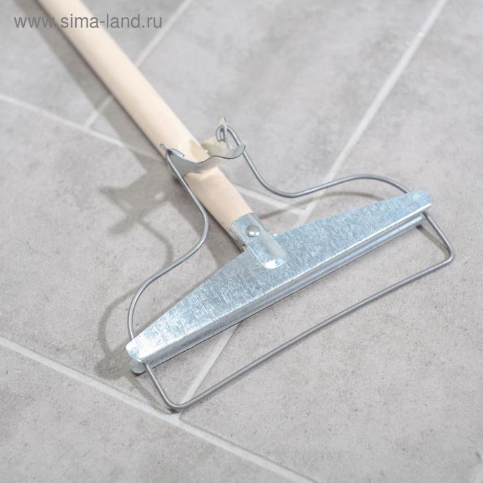 Тряпкодержатель, деревянная ручка, 19&times;2&times;122 см