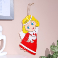 Панно "Ангел с голубем", 18х8 см, майолика Панно "Ангел с голубем", 18х8 см, майолика