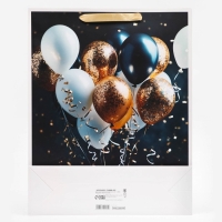 Пакет ламинированный вертикальный &laquo;С Днем Рождения!&raquo;, 33 х 42 х 10 см