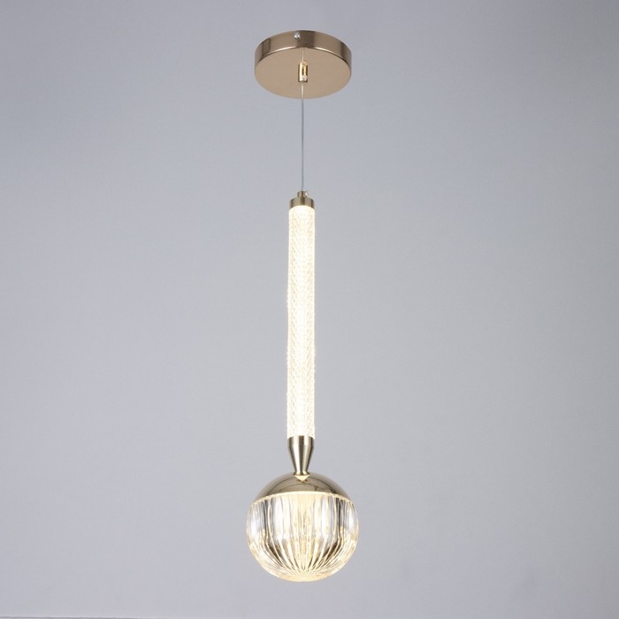 Светильник BayerLux Светильник BayerLux "Ней" LED 17Вт серебро 10,5х10,5х45-130 см