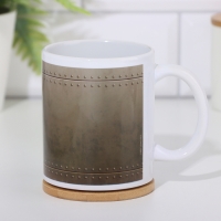 Кружка &laquo;С 23 февраля. Мужик&raquo;, с нанесением