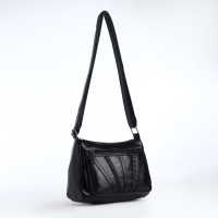 Сумка женская на молнии, цвет чёрный Сумка женская на молнии, цвет чёрный