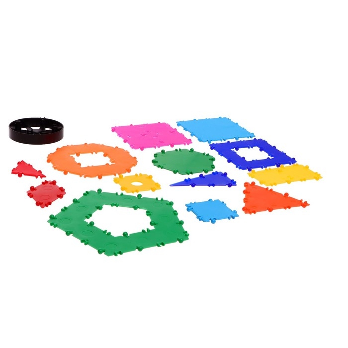 Конструктор ТИКО «Геометрия», 155 деталей, 6 колёс Конструктор ТИКО «Геометрия», 155 деталей, 6 колёс