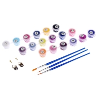 Картина по номерам на холсте с подрамником &laquo;Космический тигр&raquo;, 30х40 см