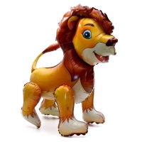 Шар фольгированный 25" &laquo;Лев&raquo;, под воздух