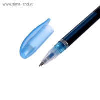 Набор гелевых ручек, 12 цветов, корпус чёрный в полоску в стержень, в блистере на кнопке Набор гелевых ручек, 12 цветов, корпус чёрный в полоску в стержень, в блистере на кнопке