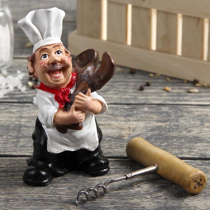 Подставка под штопор «Повар», 14 см, МИКС Подставка под штопор «Повар», 14 см, МИКС