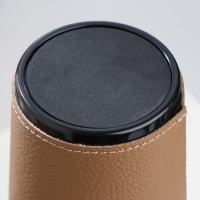 Термостакан в кожзаме &laquo;Впереди новые вершины&raquo;, 450 мл