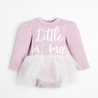 Боди с юбкой Крошка Я "Little mama" рост 80-86 см