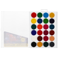 Акварель 24цв пластик, «Человек-паук», европодвес Акварель 24цв пластик, «Человек-паук», европодвес