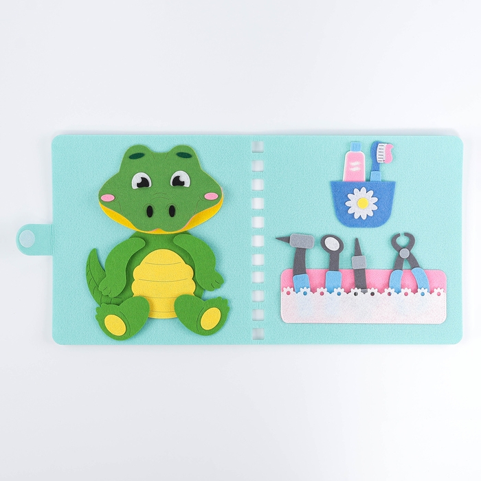 Развивающая книжка &laquo;Лечим зубки&raquo;