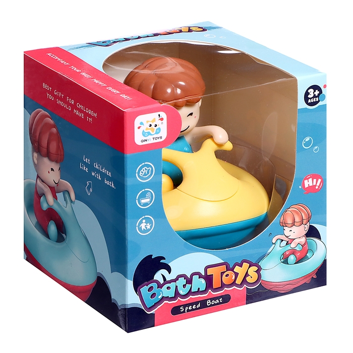 Заводная игрушка &laquo;Гидроскутер&raquo;, водоплавающая, цвета МИКС