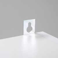 Шкаф навесной 400 Хельга, 400х300х720, Белый/Грей софт МДФ