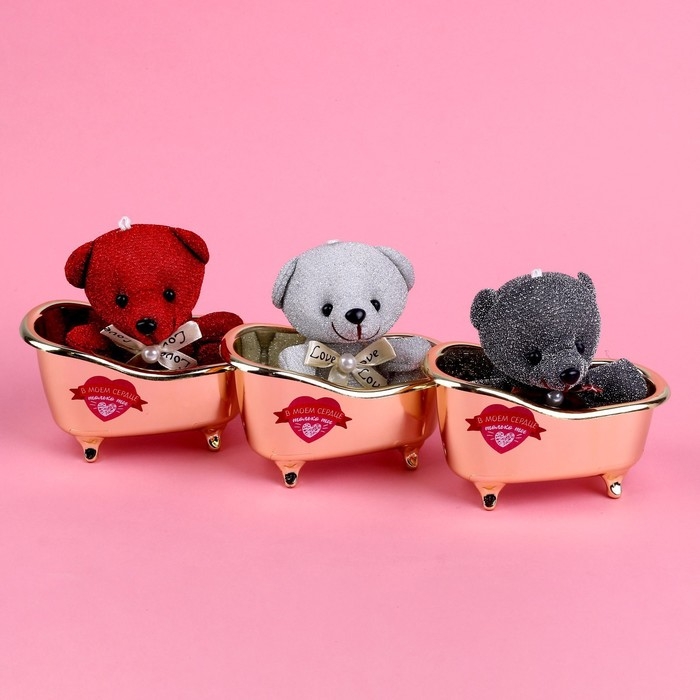 Мягкая игрушка &laquo;В моём сердце только ты&raquo;, медведь, цвета МИКС