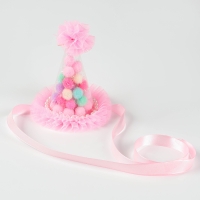 Колпак &laquo;Праздничный&raquo;, цвет розовый