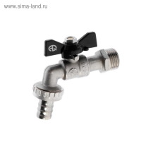 Кран водоразборный AQUALINK, 1/2", бабочка Кран водоразборный AQUALINK, 1/2", бабочка