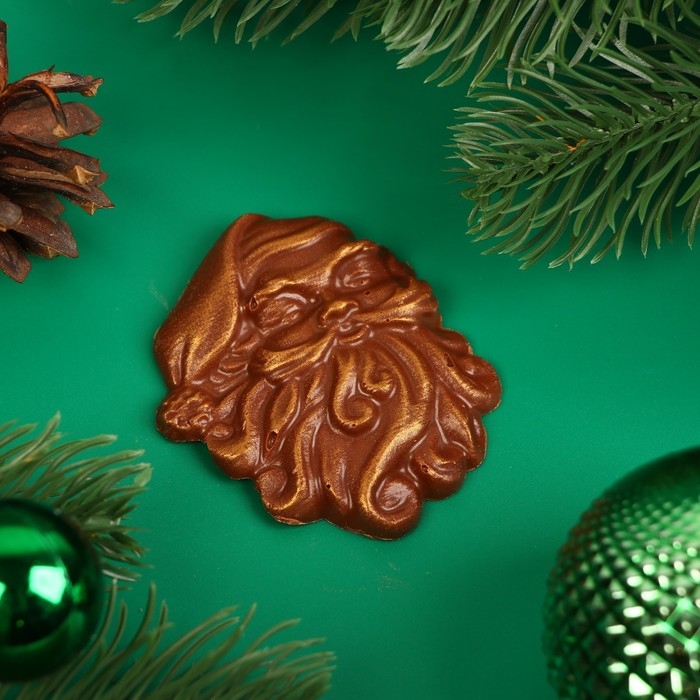 Новый год. Фигура из молочного шоколада "Дед мороз Хо-Хо-хо" , 20 г &plusmn; 5 %