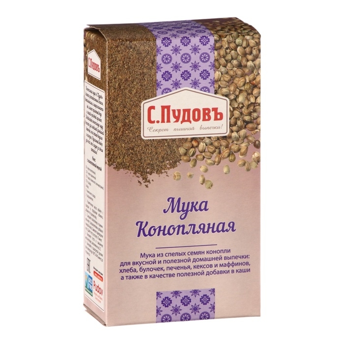 Мука конопляная Мука конопляная "С.Пудов", 200 г