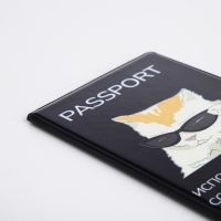 Обложка для паспорта, цвет чёрный Обложка для паспорта, цвет чёрный