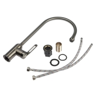 Смеситель для кухни ZEIN Z3742, "капелька", однорычажный, высота излива 26 см, графит Смеситель для кухни ZEIN Z3742, "капелька", однорычажный, высота излива 26 см, графит