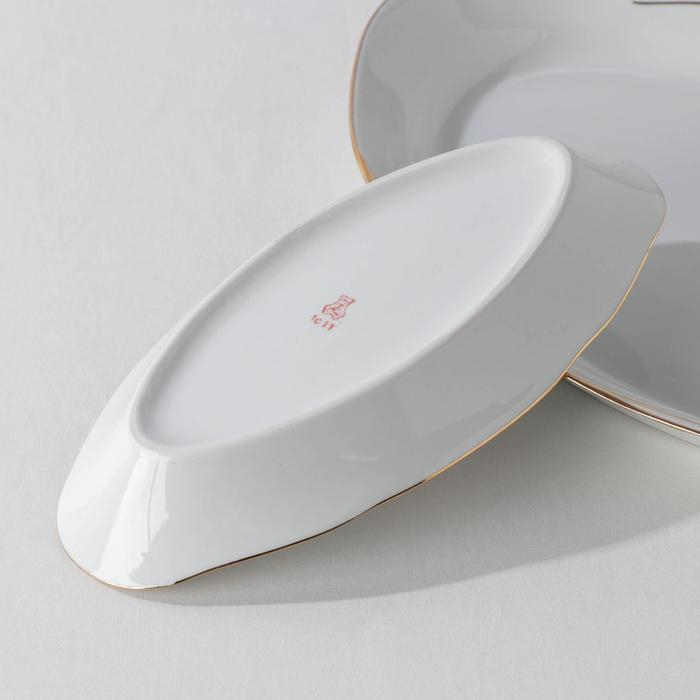 Сервиз столовый фарфоровый «Бомонд», 37 предметов, 2 вида тарелок Сервиз столовый фарфоровый «Бомонд», 37 предметов, 2 вида тарелок