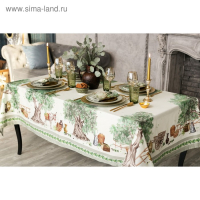 Скатерть Этель Olivia, 220х150 см, 100 % хл, саржа 190 гр/м2 Скатерть Этель Olivia, 220х150 см, 100 % хл, саржа 190 гр/м2