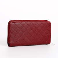 Кошелёк женский на молнии, цвет бордовый Кошелёк женский на молнии, цвет бордовый