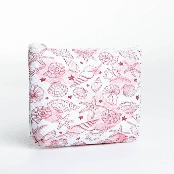 Кошелёк на молнии &laquo;Выбражулька&raquo;, цвет МИКС/голубой